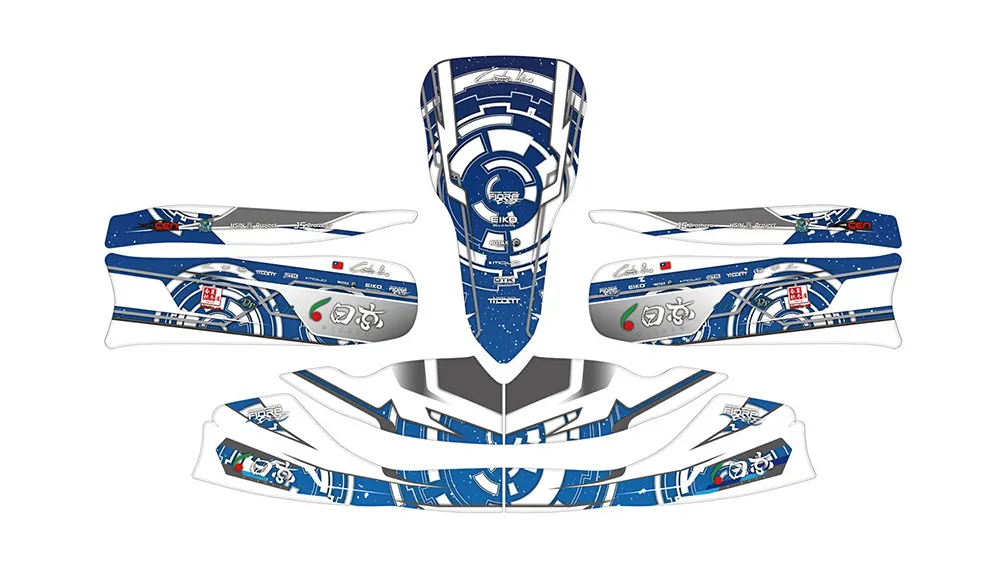 Racing Kart - Cowl Sticker
